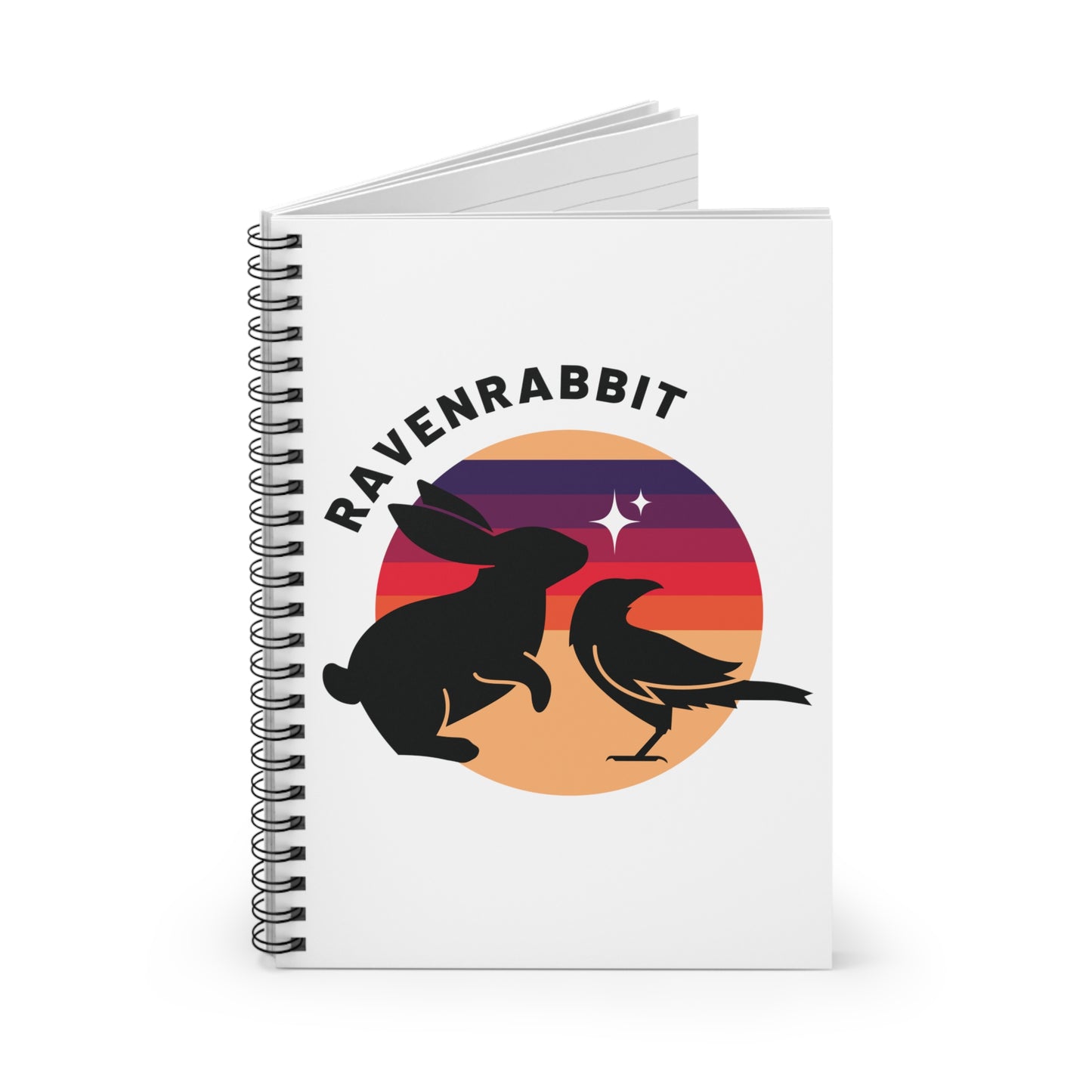 RavenRabbit Blank Journal – Write, Reflect, and Awaken 🌿📖