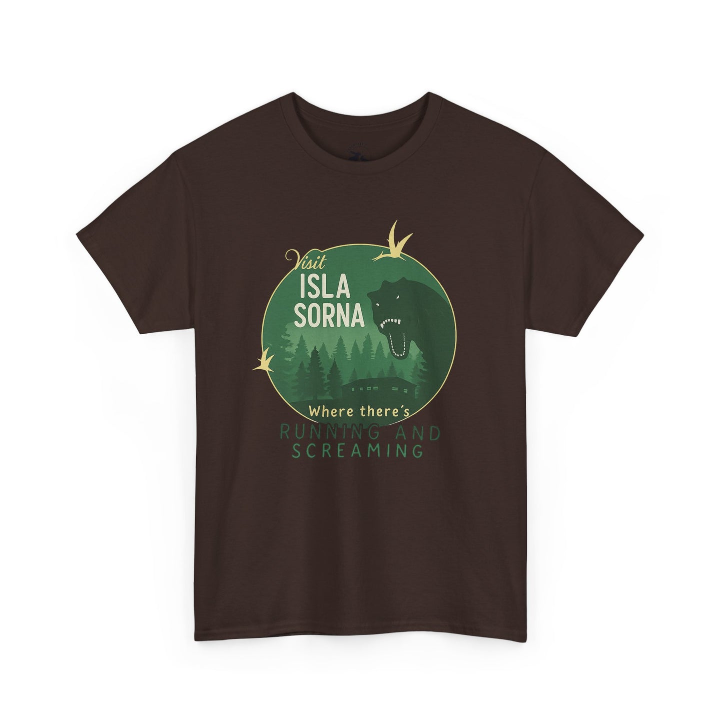 Visit Isla Sorna Retro Dinosaur Tee