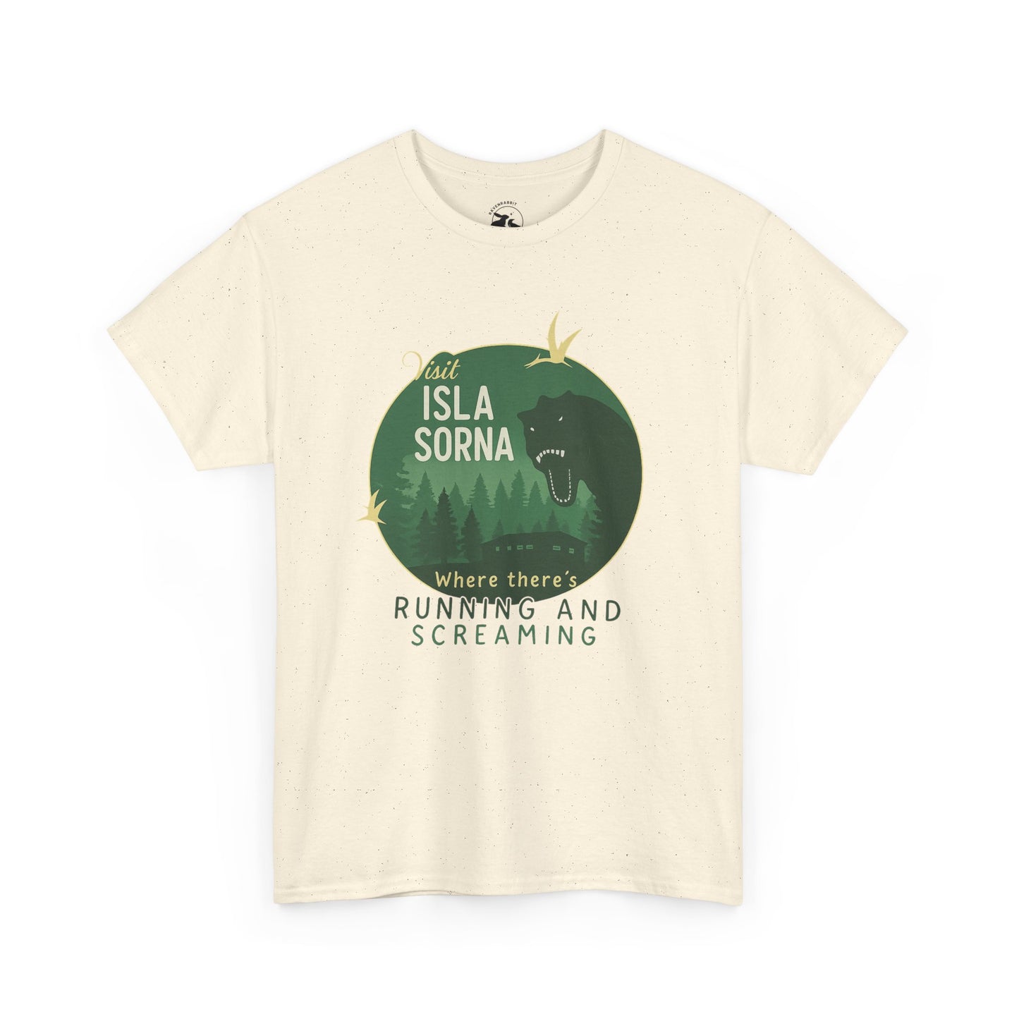 Isla Sorna Tee – Retro Dinosaur Adventure Shirt