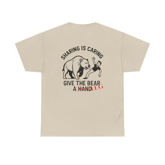 Give the Bear a Leg Tee – Funny Yellowstone Wildlife Shirt