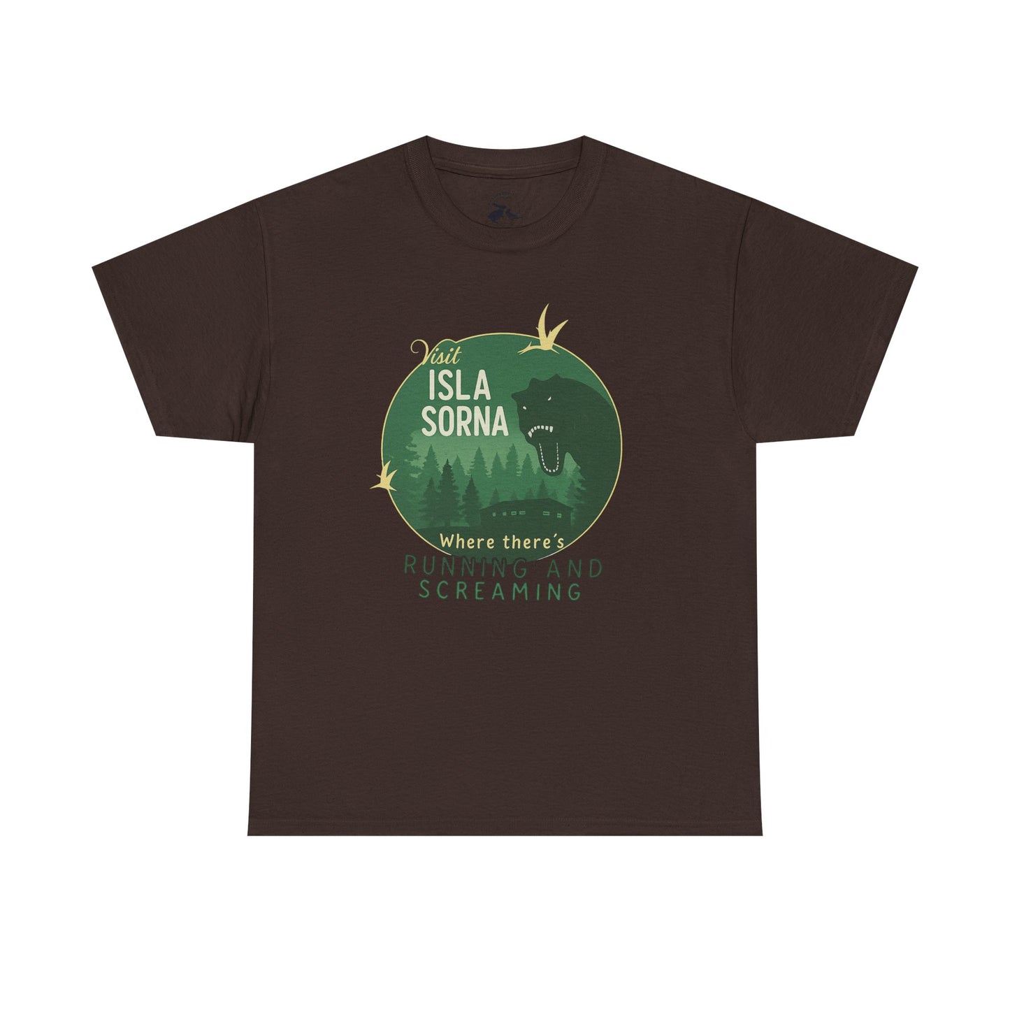 Isla Sorna Tee – Retro Dinosaur Adventure Shirt