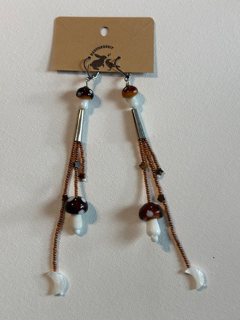 Mushroom Earrings