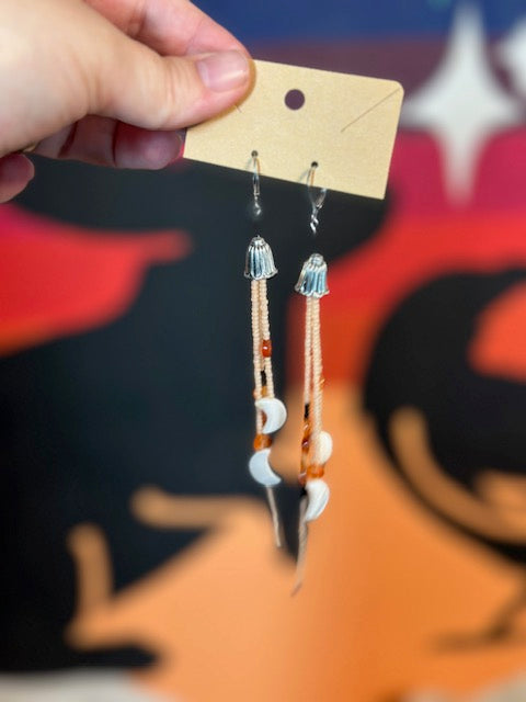 Citrine Moon Earrings