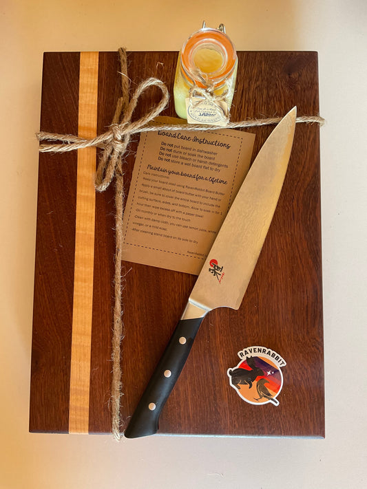 Multi Tone Single Stripe Cutting Board