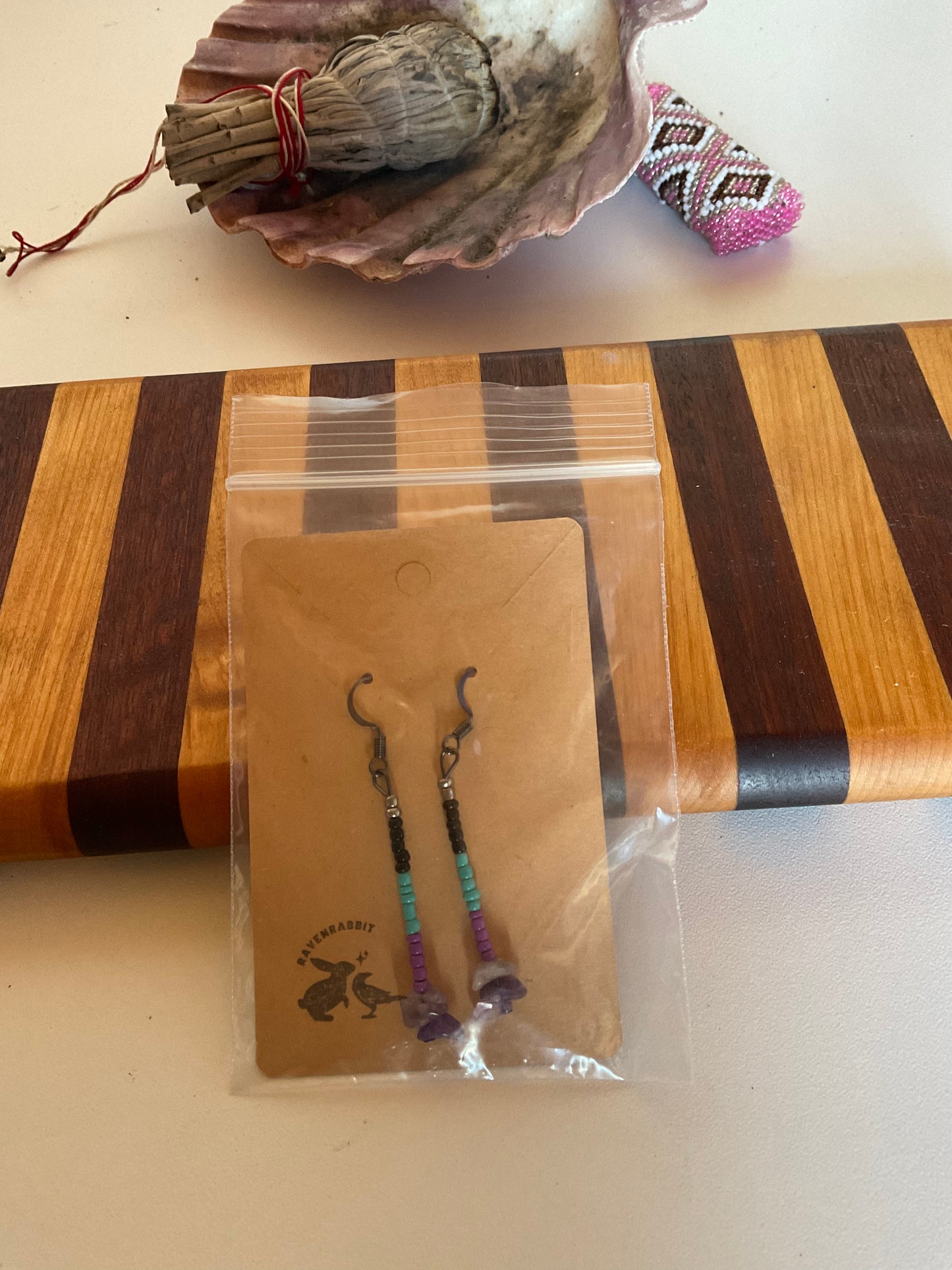 Amethyst Inner Peace Earrings