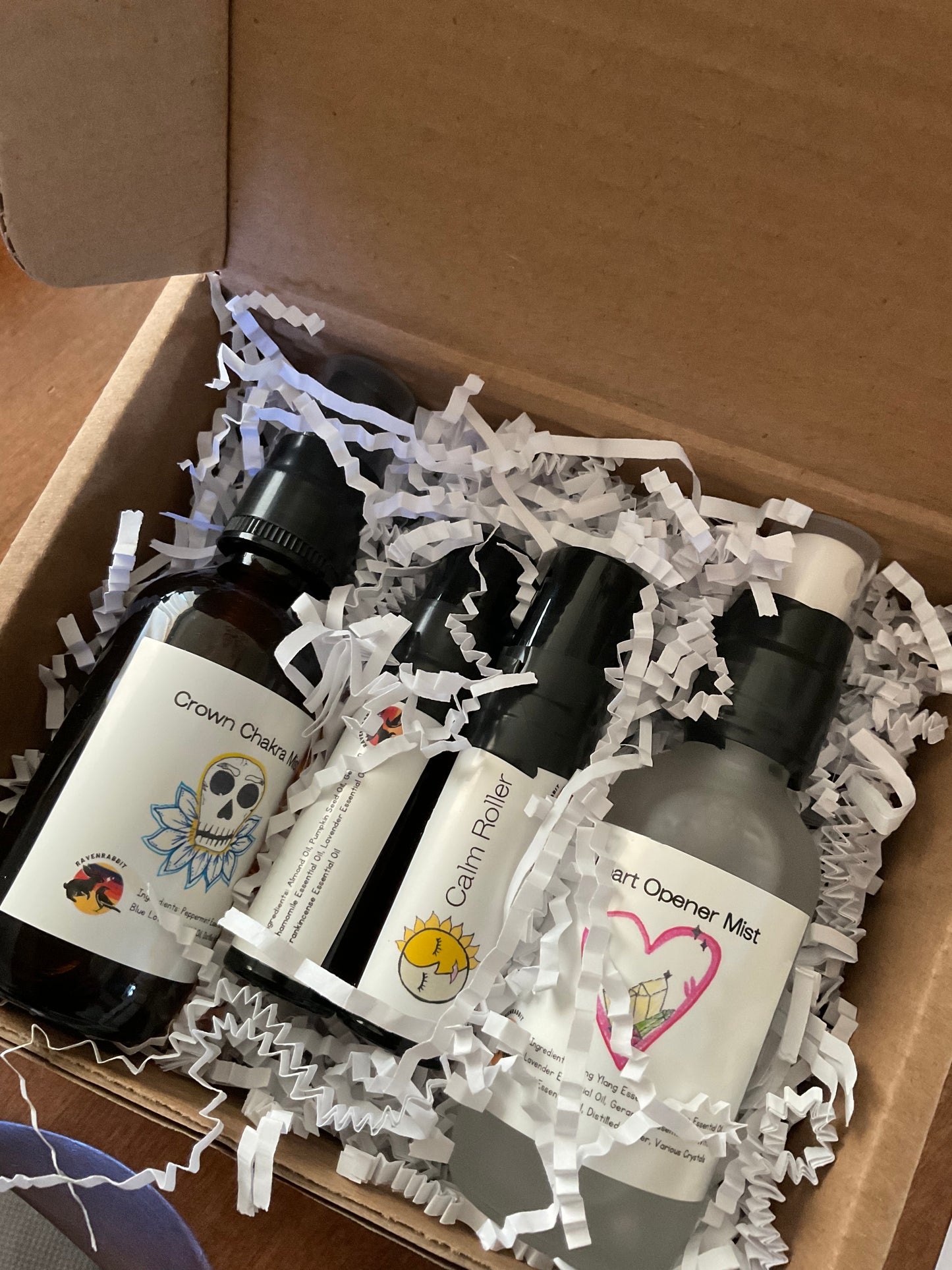 Essential Oil Blend Chakra 4 Pack