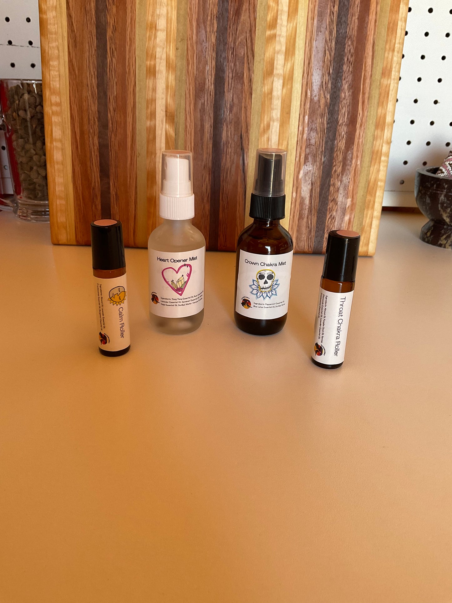 Essential Oil Blend Chakra 4 Pack