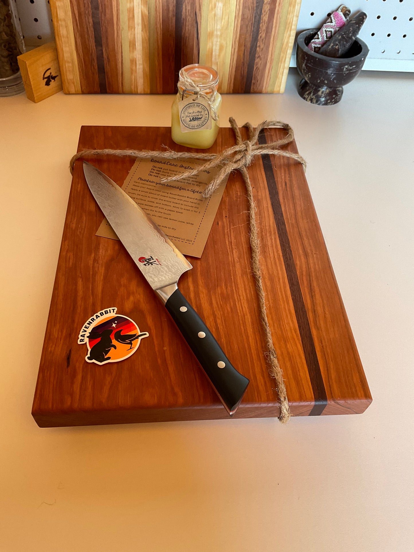 Single Stripe Cutting Board