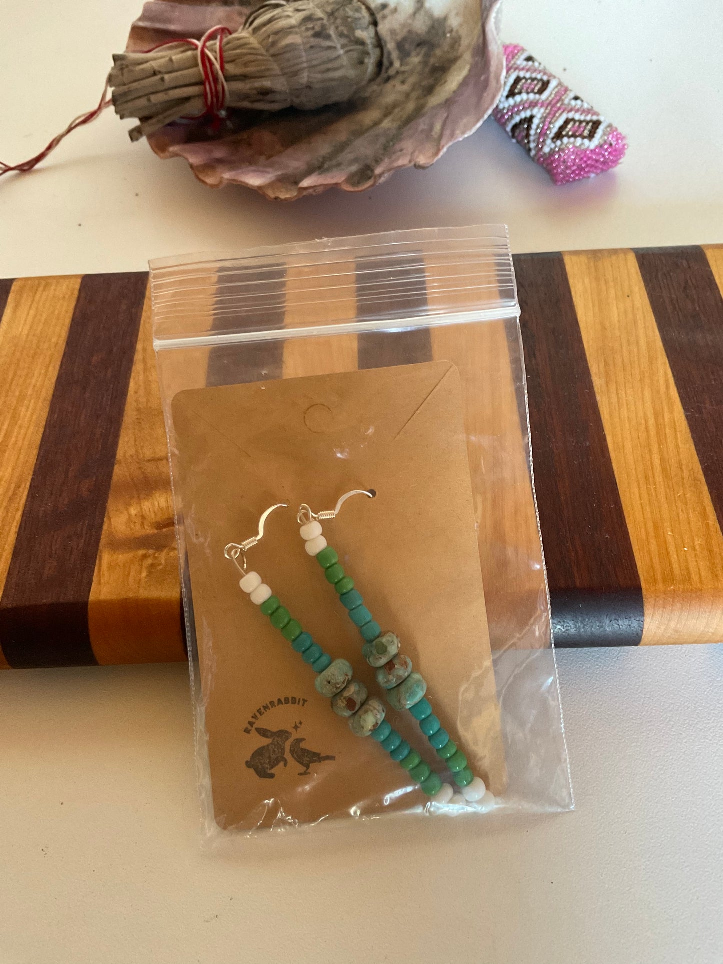 Serpentine Jasper Clearing Earrings