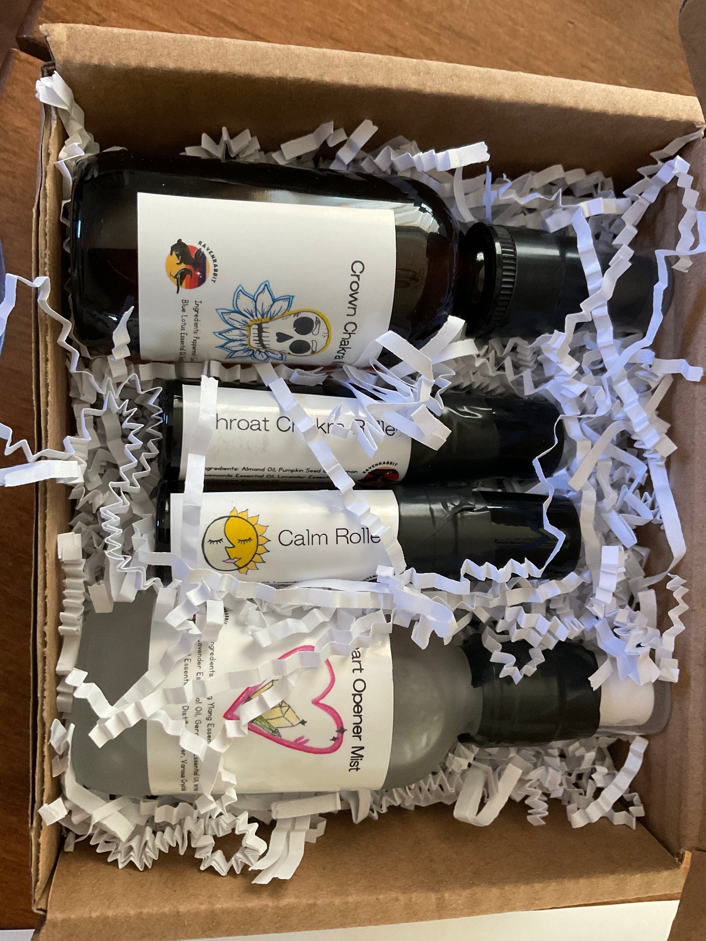 Essential Oil Blend Chakra 4 Pack