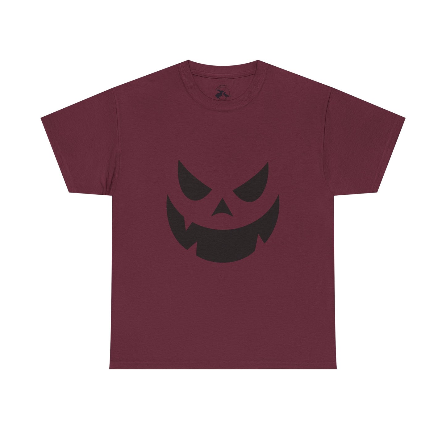 Pumpkin Scowl Tee – Fierce Halloween Graphic Shirt