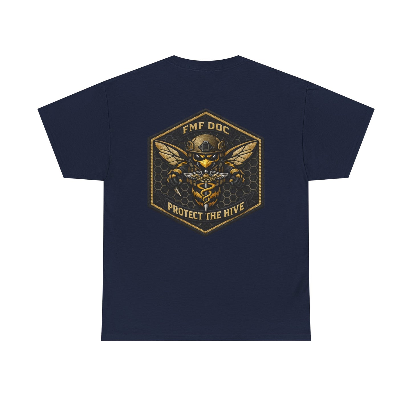 FMF DOC Protect The Hive Tee Navy Corpsman Beekeeper Shirt