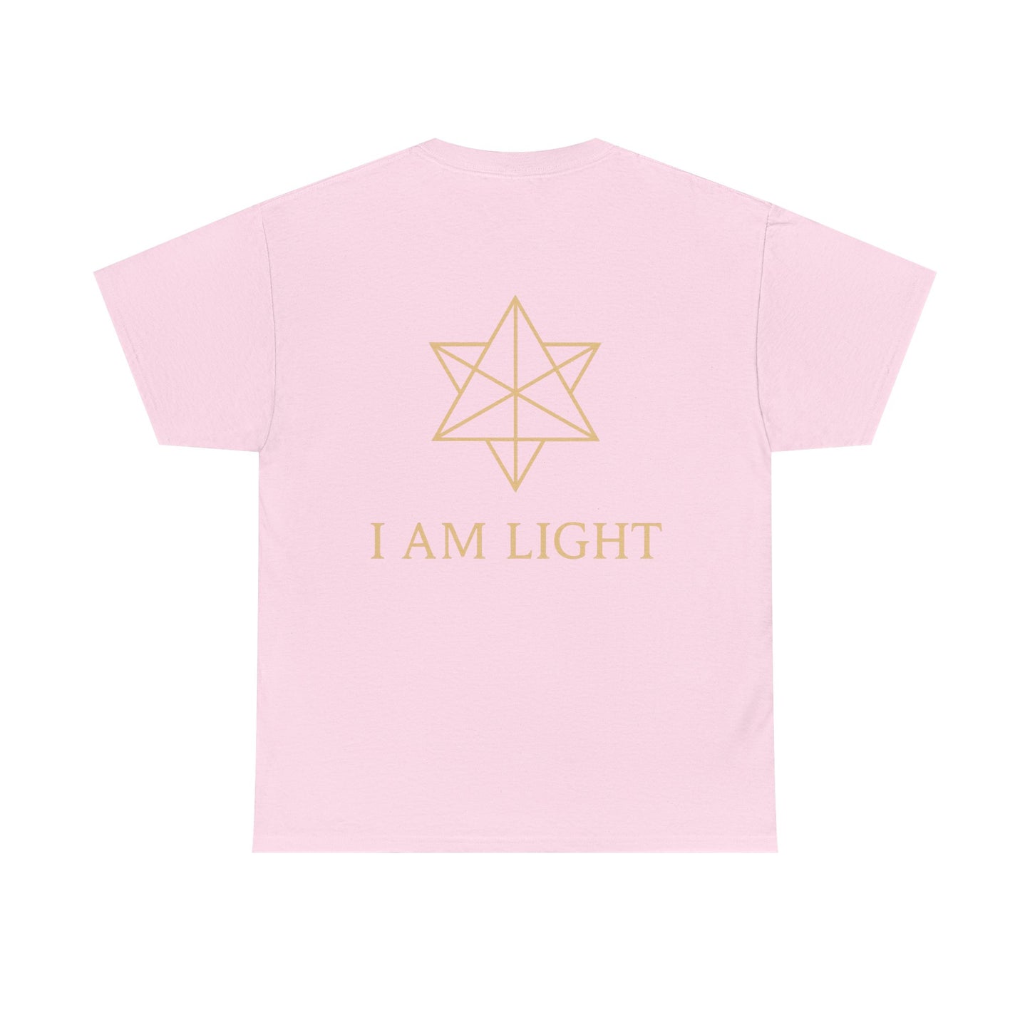 I Am Light Double-Sided Tee – Spiritual Affirmation Shirt for Christmas Gift