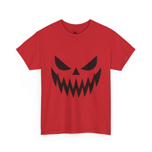 Savage Pumpkin Tee – Menacing Halloween Graphic Shirt