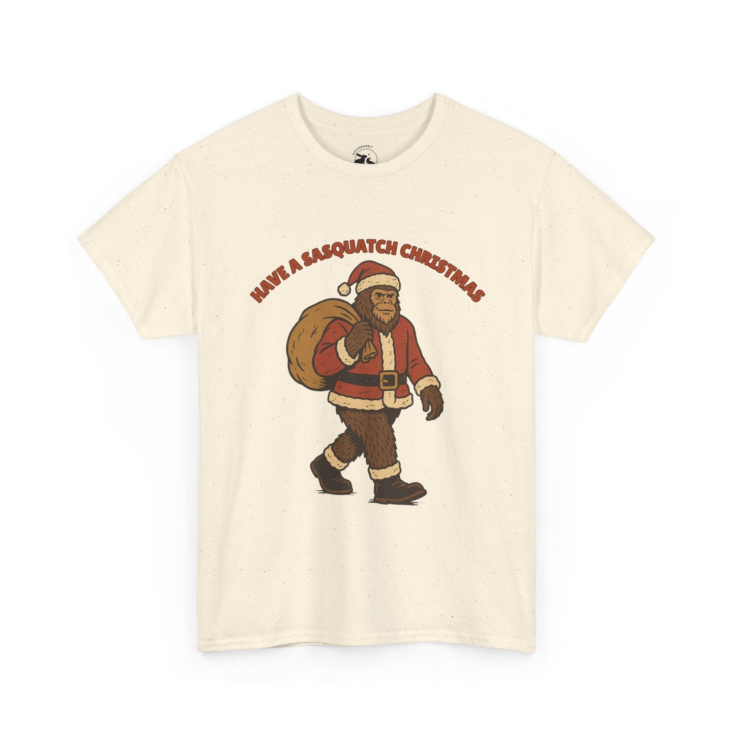 Sasquatch Christmas Tee – Festive Bigfoot Holiday Spirit Shirt