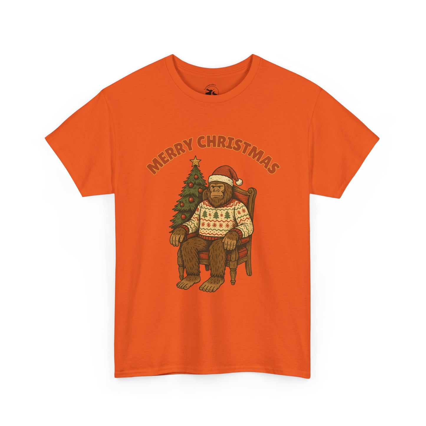 Bigfoot Christmas Spirit Tee – Cozy Sasquatch Holiday Shirt