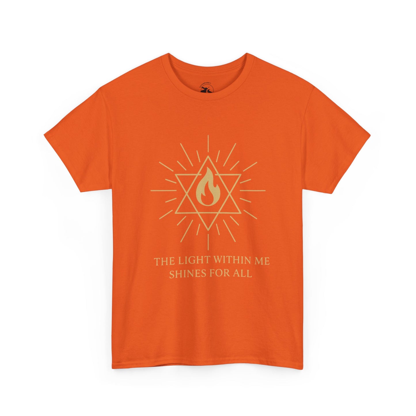 The Light Within Tee – Merkaba Flame of Awakening Graphic Shirt