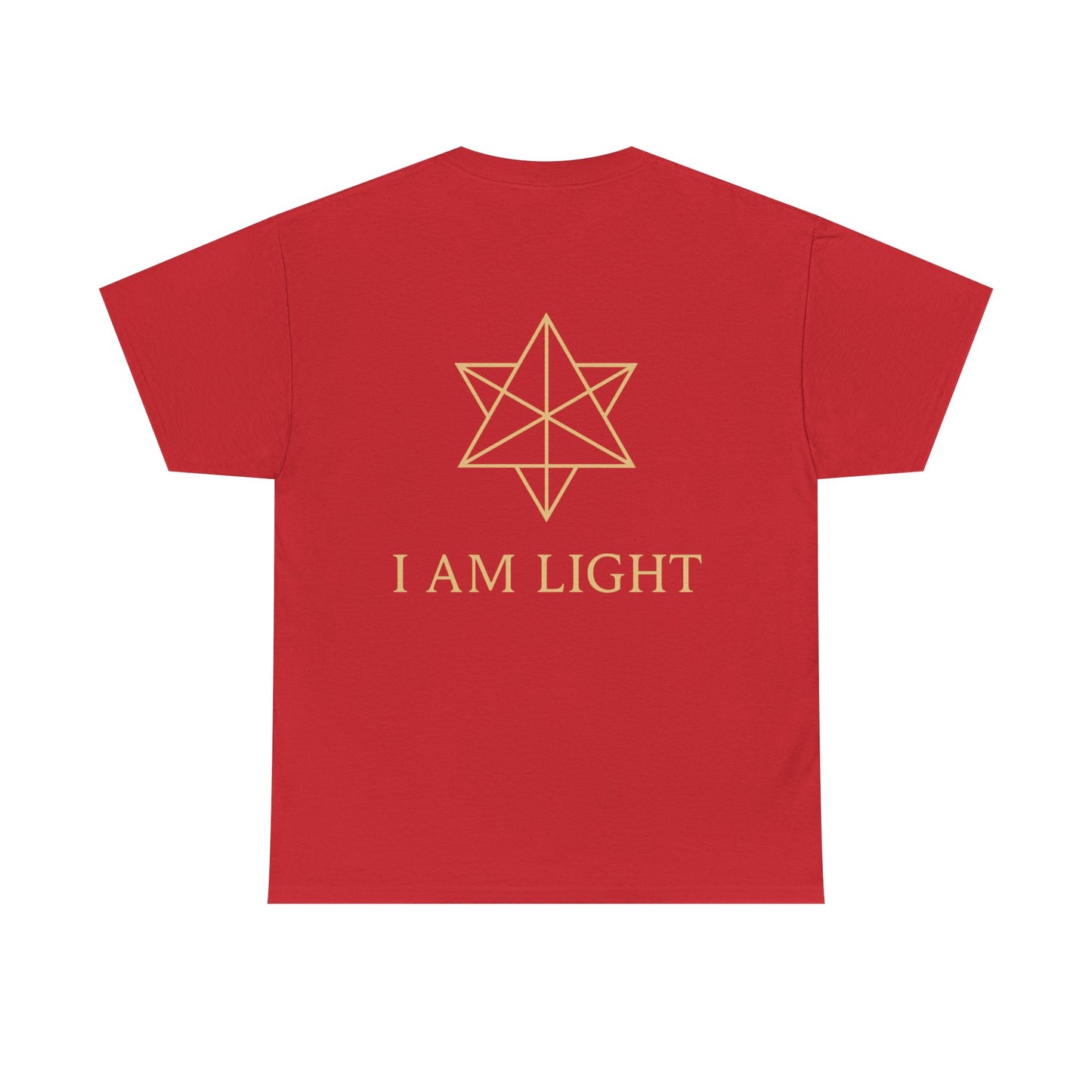 I Am Light Double-Sided Tee – Spiritual Affirmation Shirt for Christmas Gift