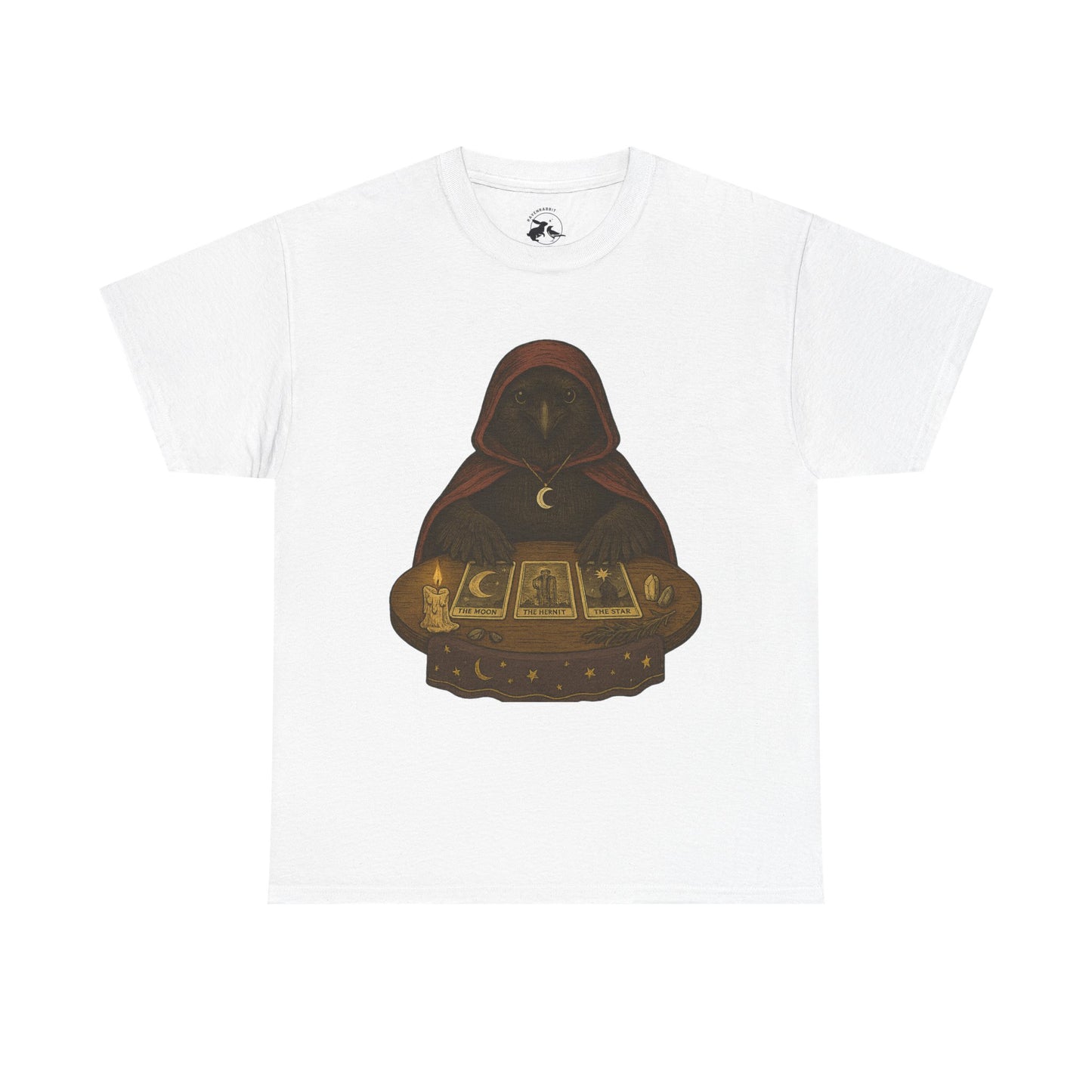 The Raven Tarot Tee – Diviner of the Moon and Stars