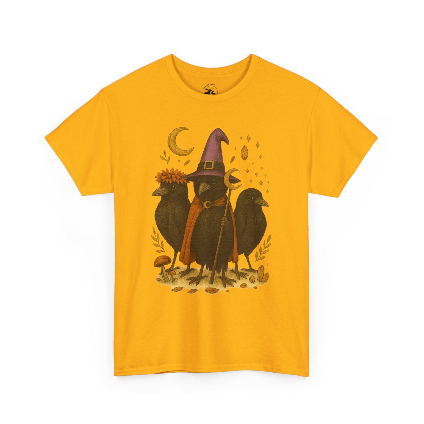 The Mystic Ravens Tee – Druid, Wizard & Oracle Edition