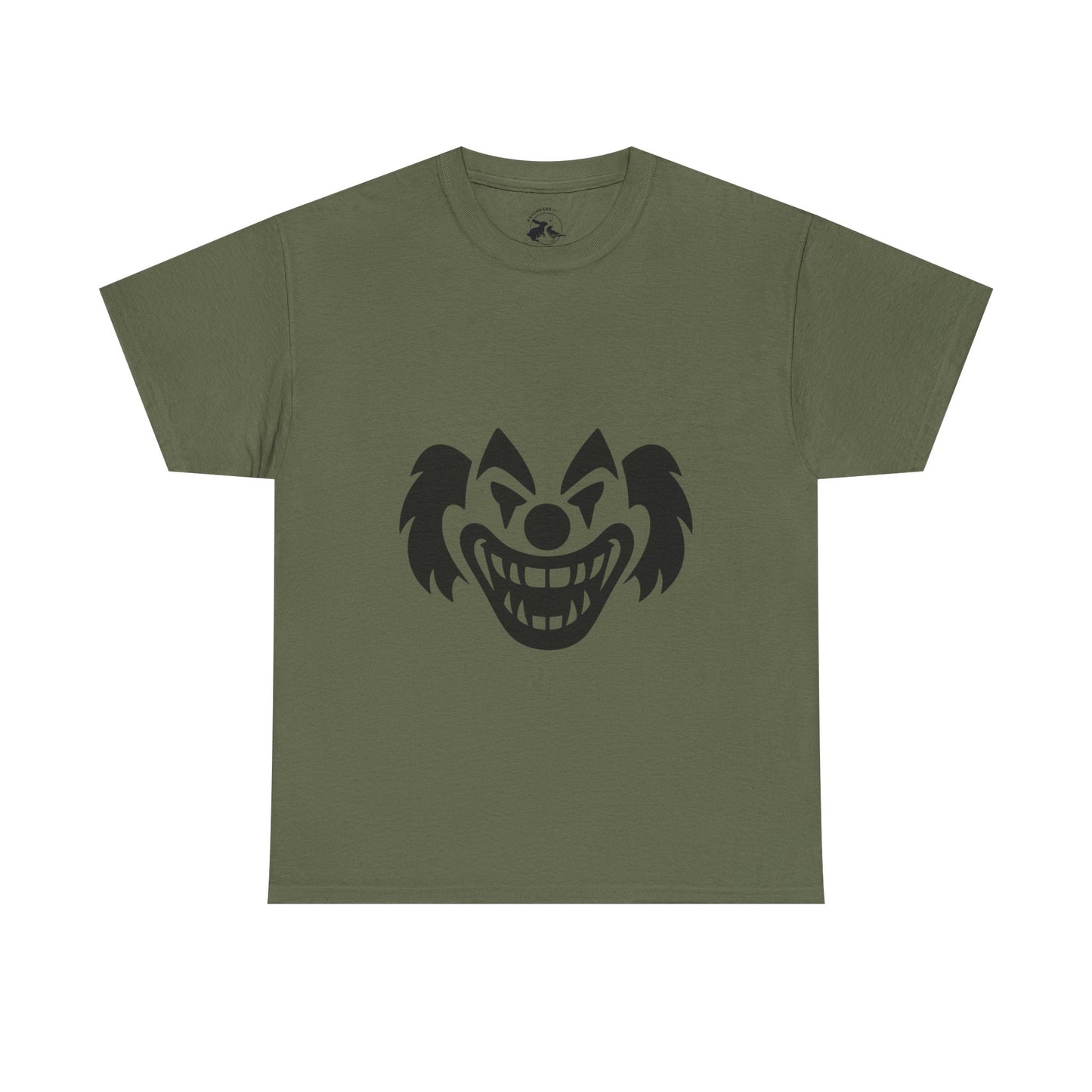 Dark Carnival Pumpkin Tee – Creepy Clown Halloween Shirt