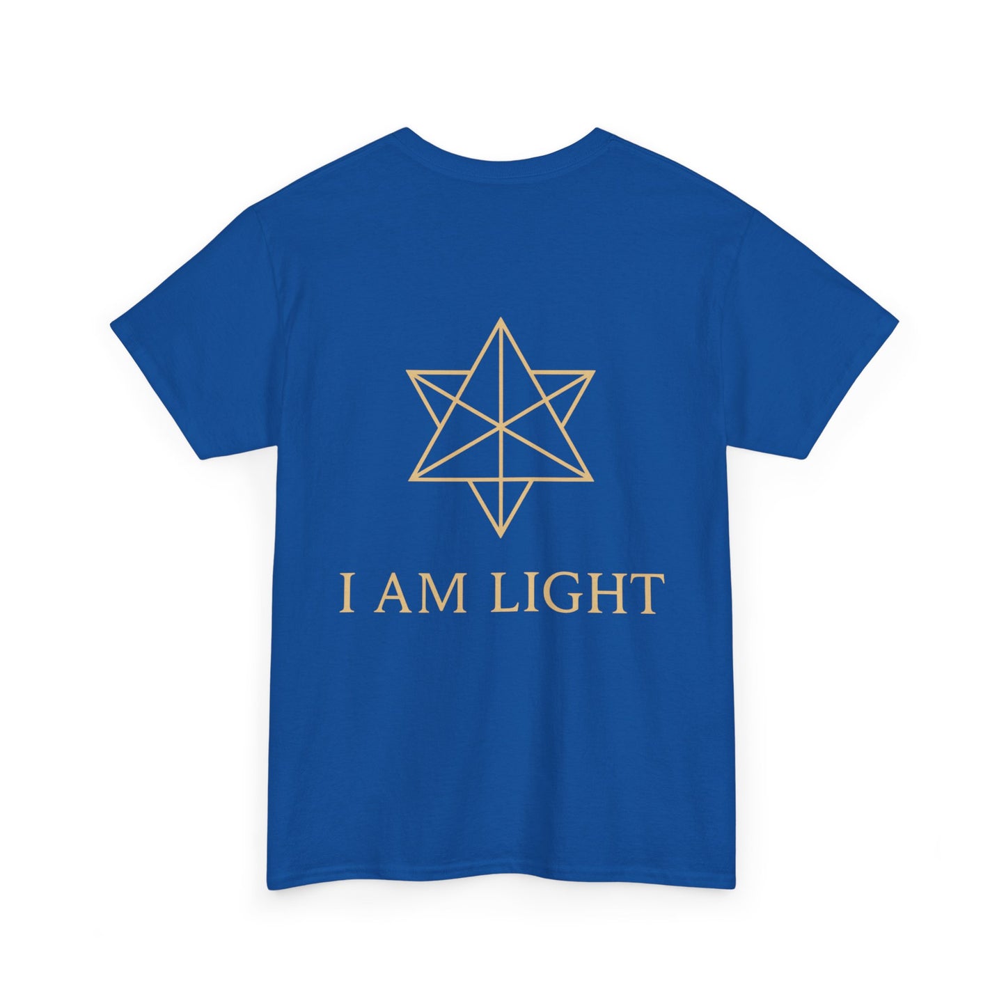 I Am Light Double-Sided Tee – Spiritual Affirmation Shirt for Christmas Gift