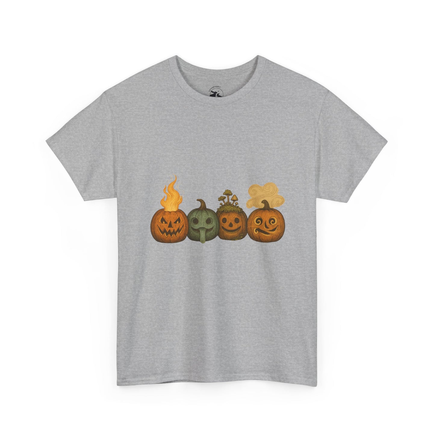 The Elemental Jack-o’-Lanterns – Spiritual Artwork Celebrating Fire, Water, Earth, and Air