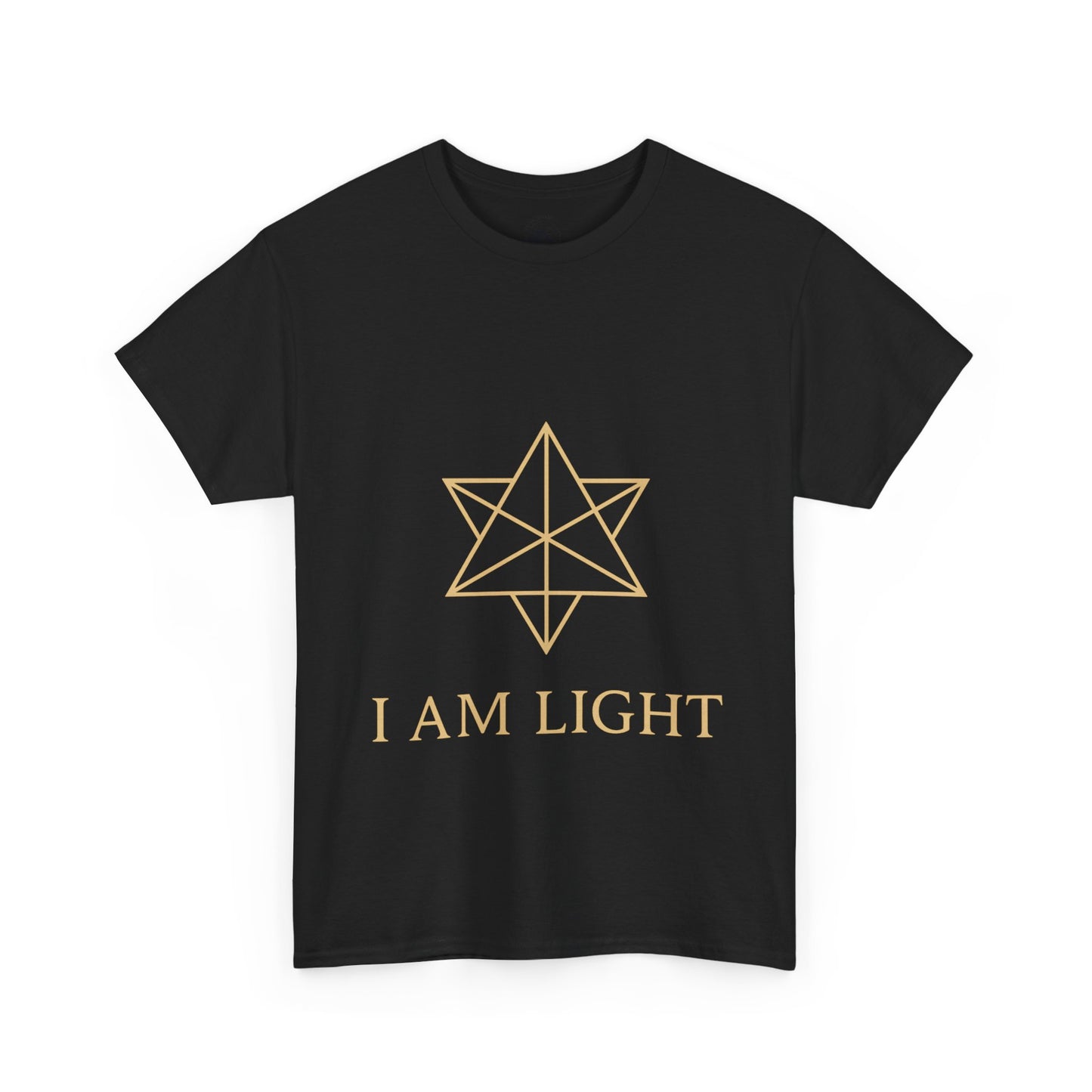 I Am Light Tee – Spiritual Affirmation Graphic Shirt for Christmas Gift