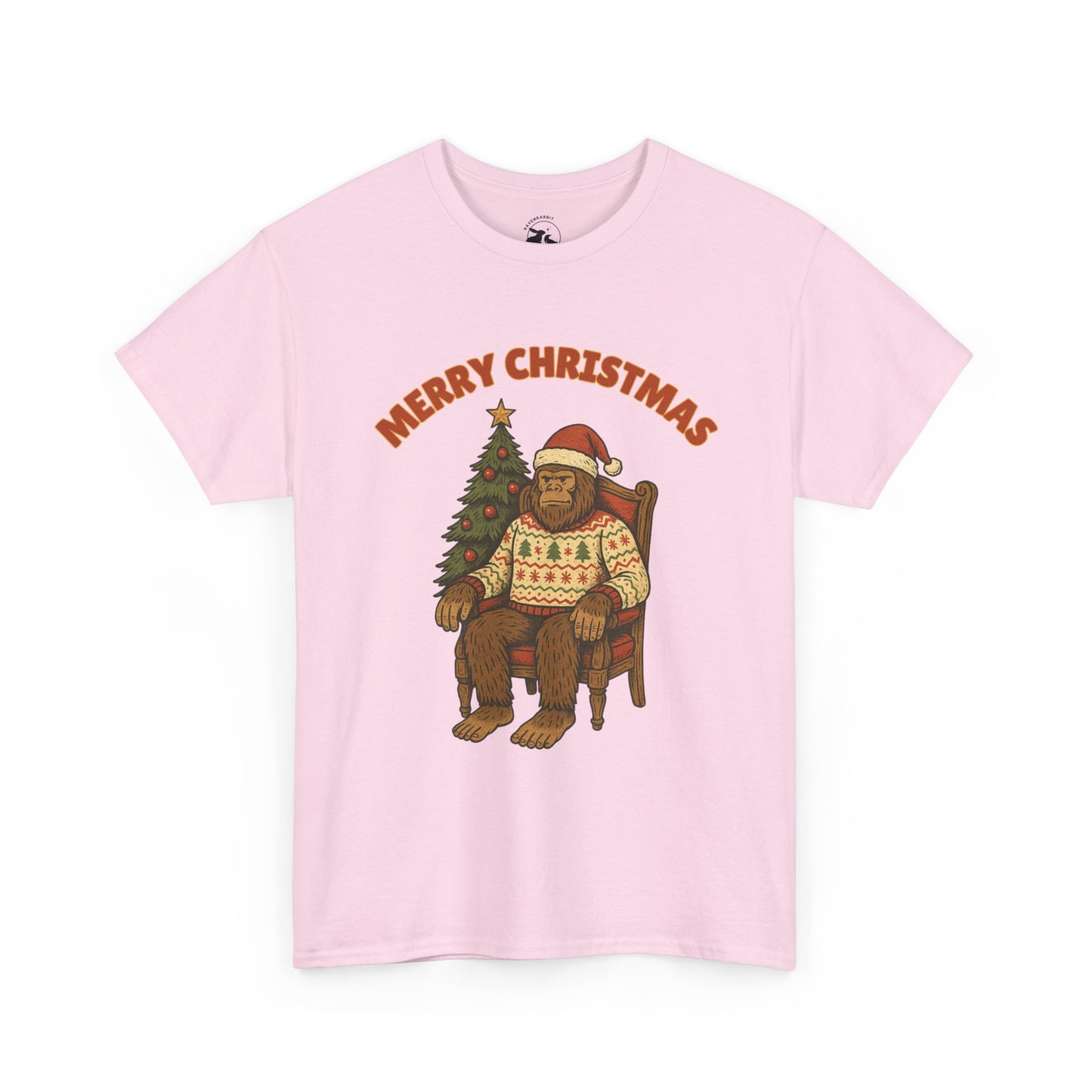 Bigfoot Christmas Spirit Tee – Cozy Sasquatch Holiday Shirt