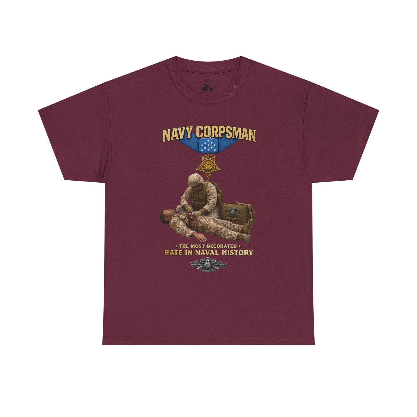 Navy Corpsman Honor Tee – The Most Decorated Rate in Naval History