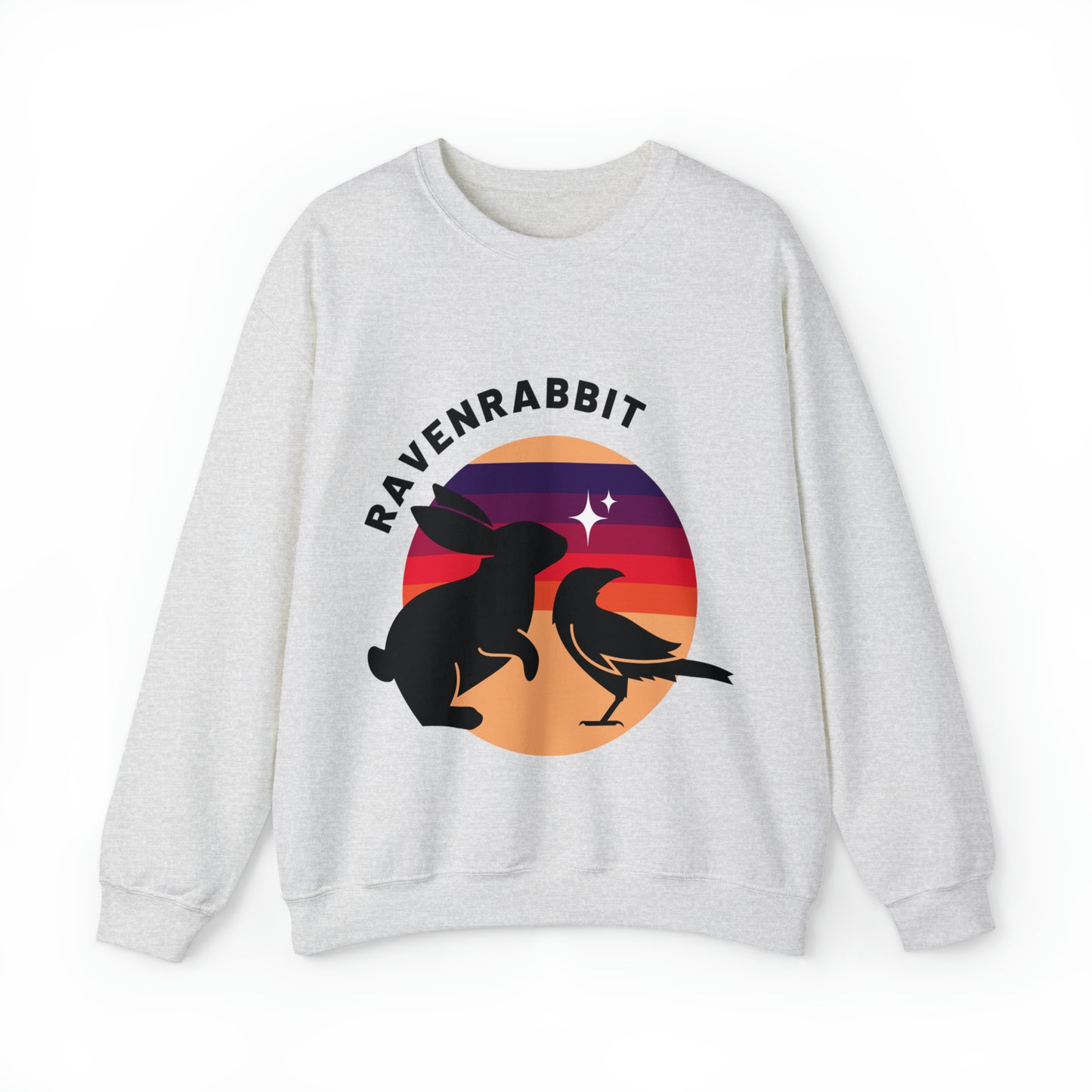 🐰🐦‍⬛  RavenRabbit Unisex Heavy Blend™ Crewneck Sweatshirt