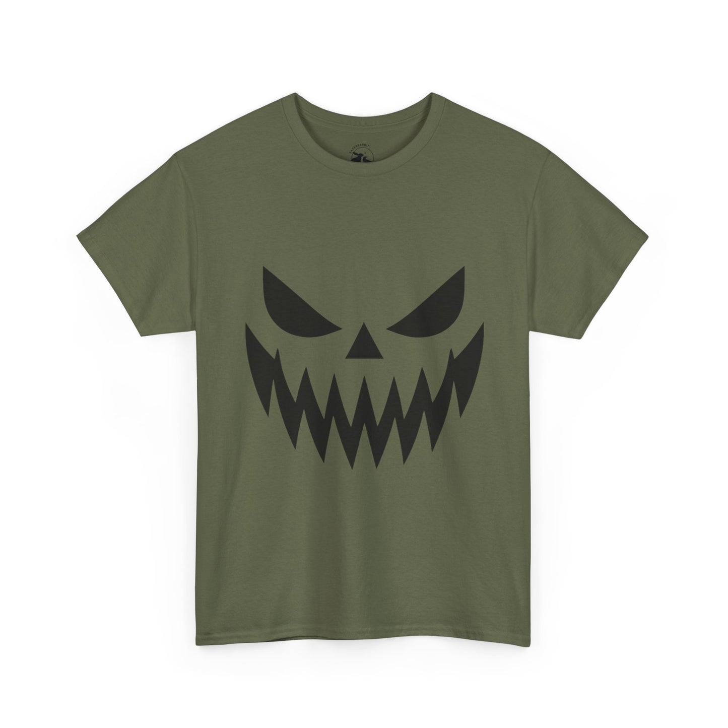 Savage Pumpkin Tee – Menacing Halloween Graphic Shirt