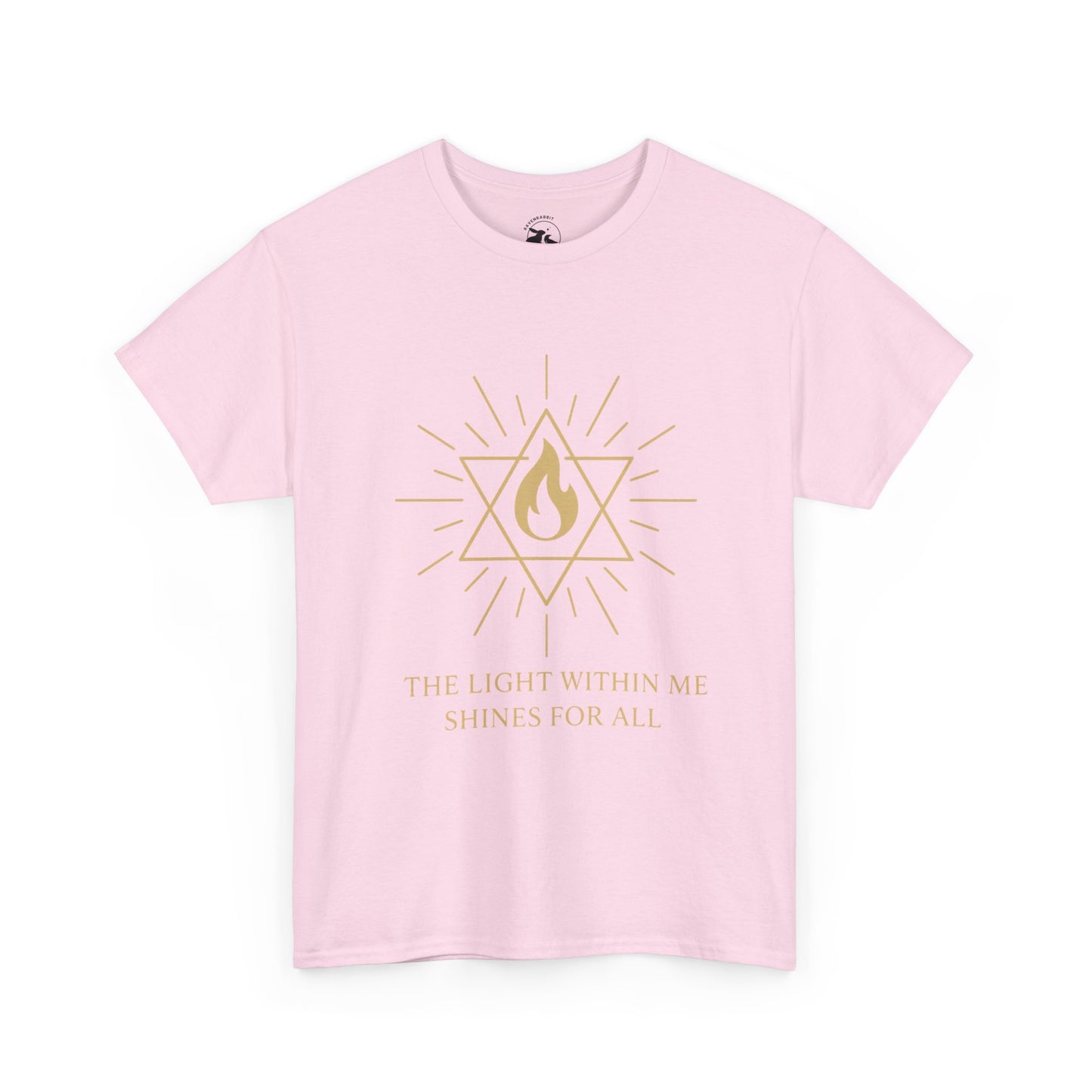 The Light Within Tee – Merkaba Flame of Awakening Graphic Shirt