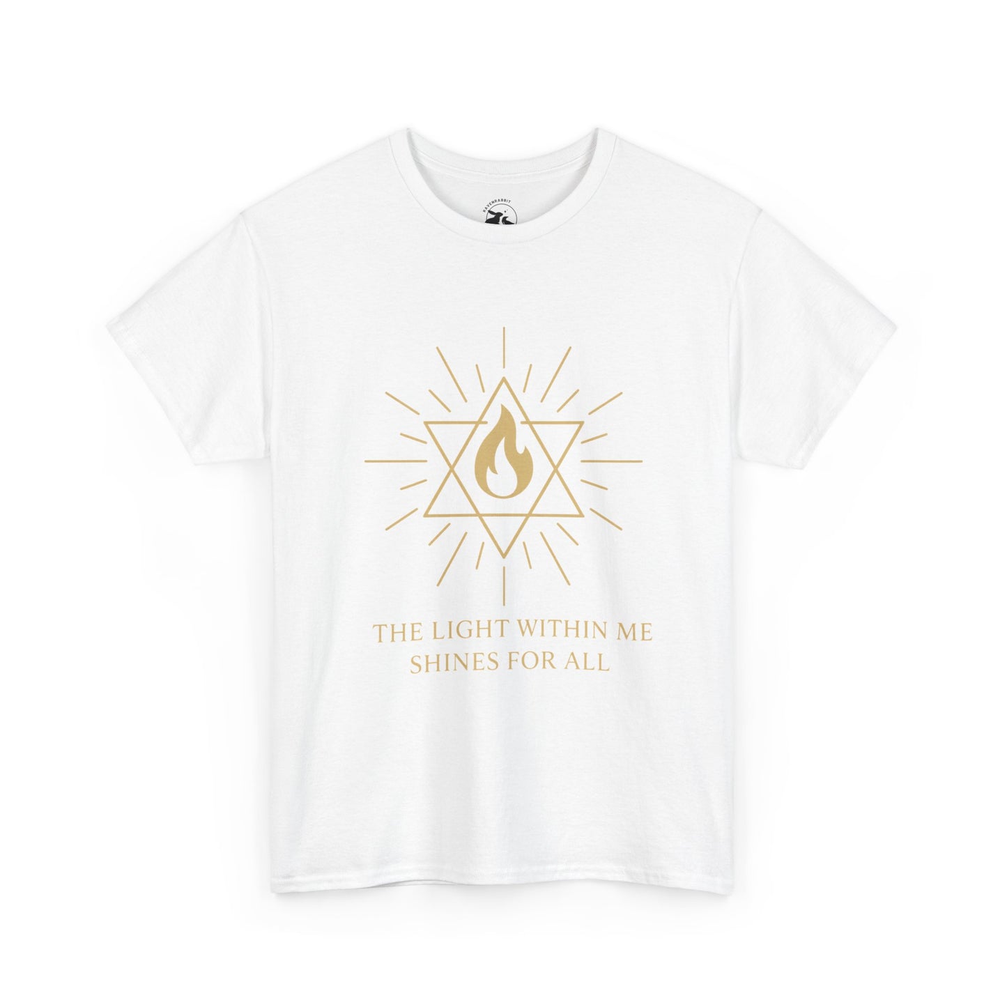 The Light Within Tee – Merkaba Flame of Awakening Graphic Shirt