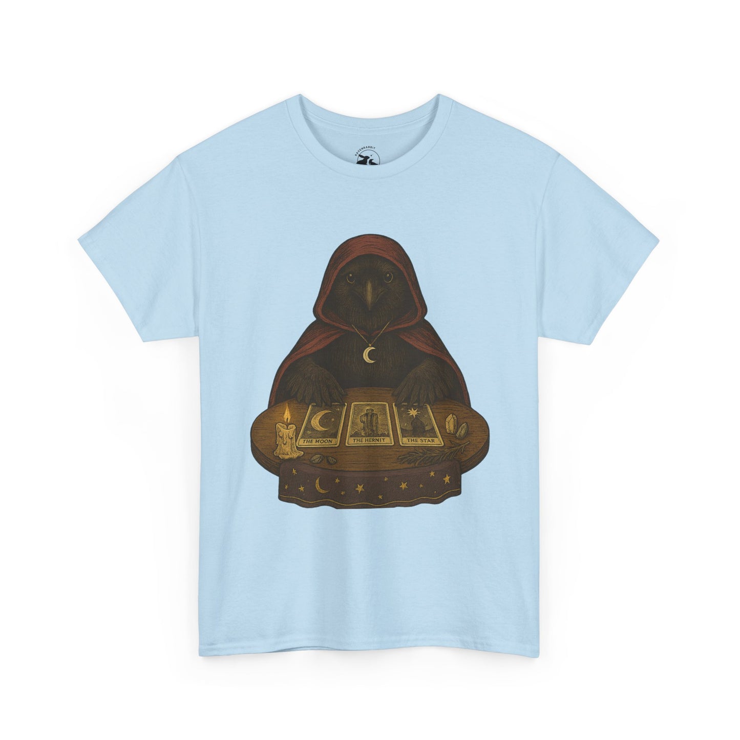 The Raven Tarot Tee – Diviner of the Moon and Stars