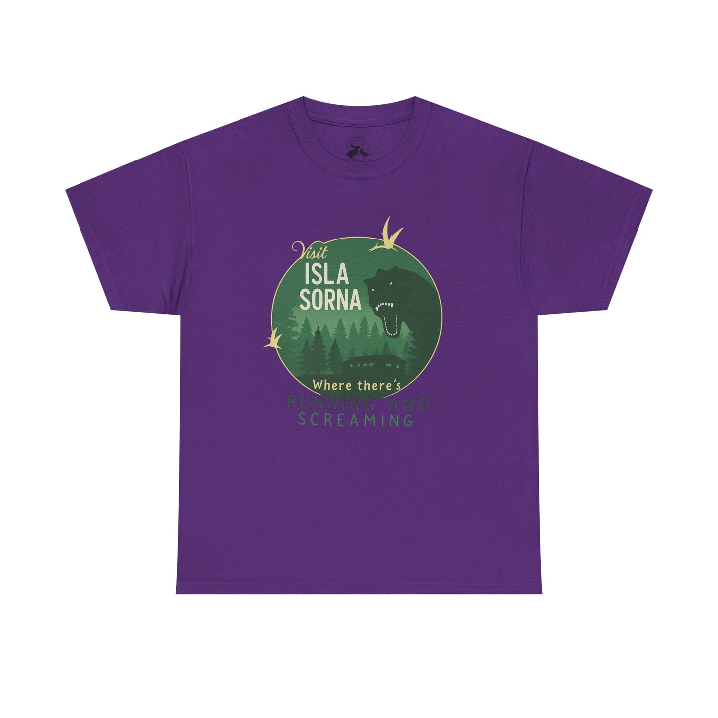 Visit Isla Sorna Retro Dinosaur Tee