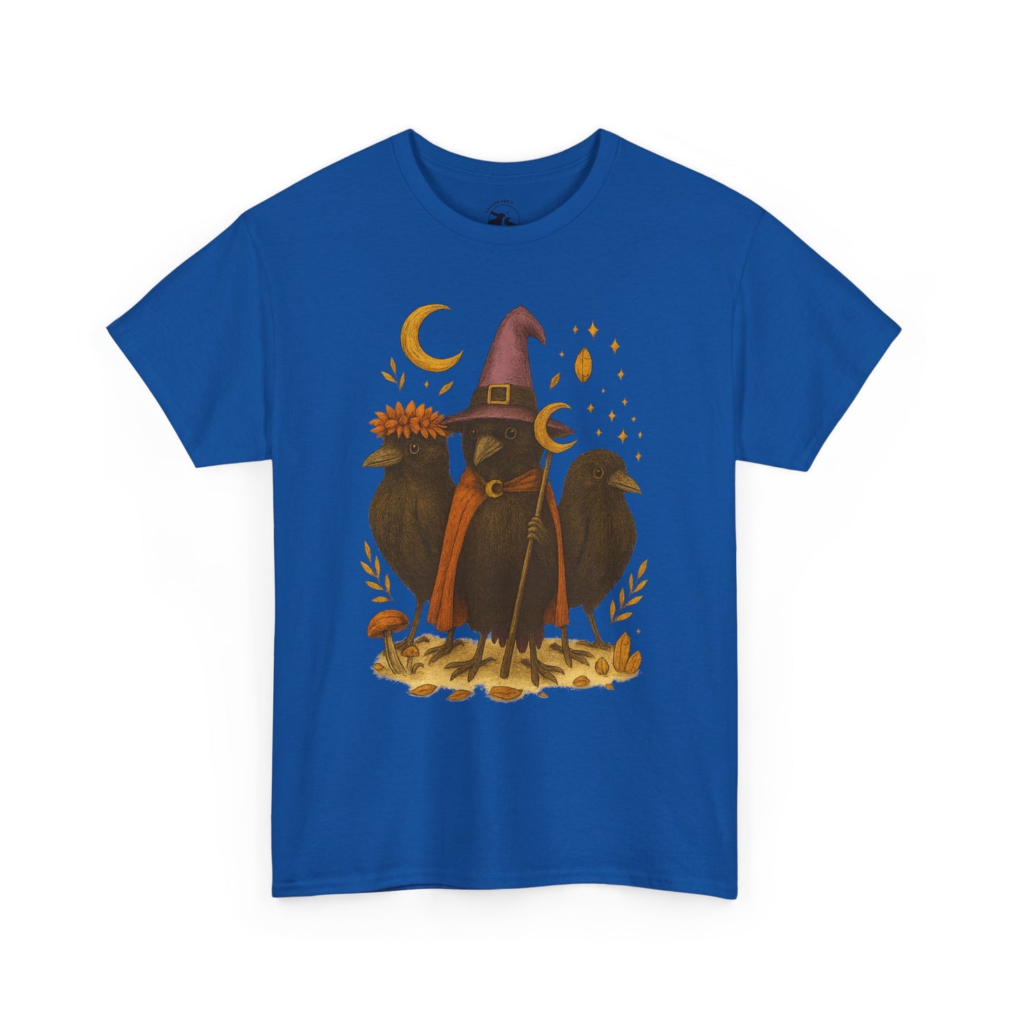 The Mystic Ravens Tee – Druid, Wizard & Oracle Edition