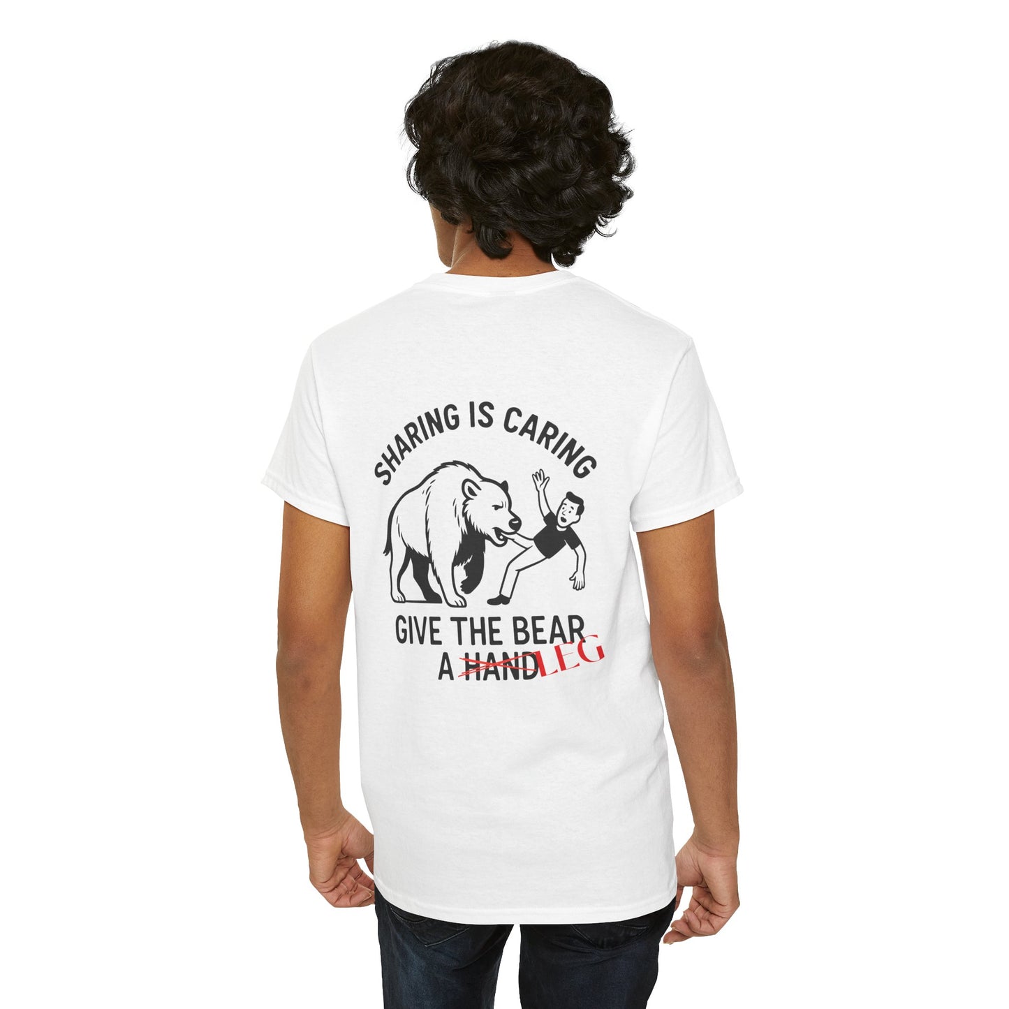 Give the Bear a Hand… or a Leg Tee – Yellowstone Edition