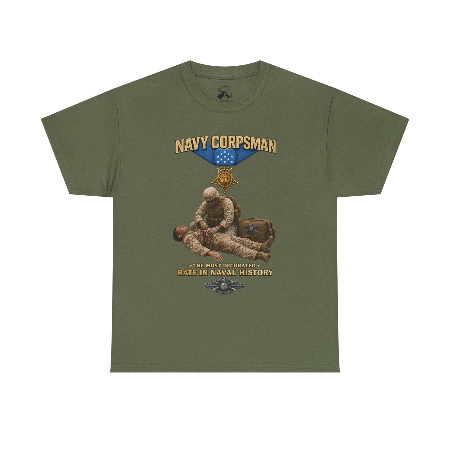 Navy Corpsman Honor Tee – The Most Decorated Rate in Naval History