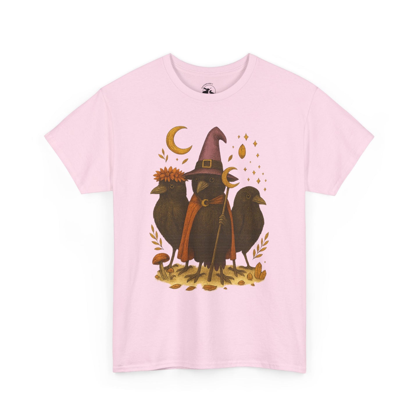 The Mystic Ravens Tee – Druid, Wizard & Oracle Edition