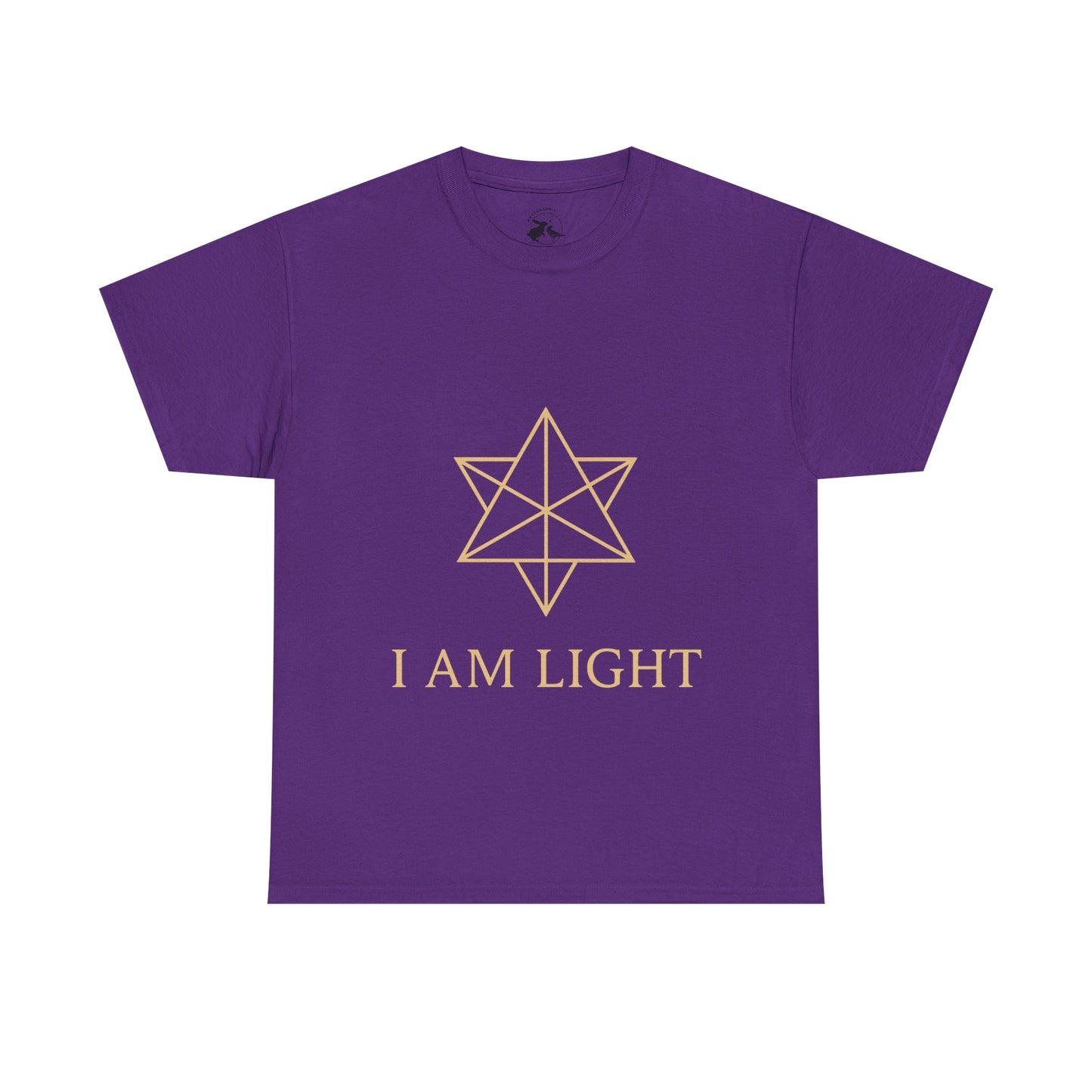 I Am Light Tee – Spiritual Affirmation Graphic Shirt for Christmas Gift