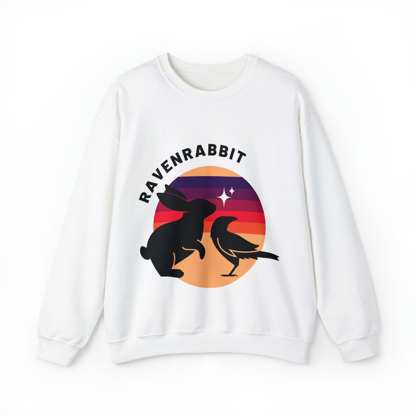 🐰🐦‍⬛  RavenRabbit Unisex Heavy Blend™ Crewneck Sweatshirt