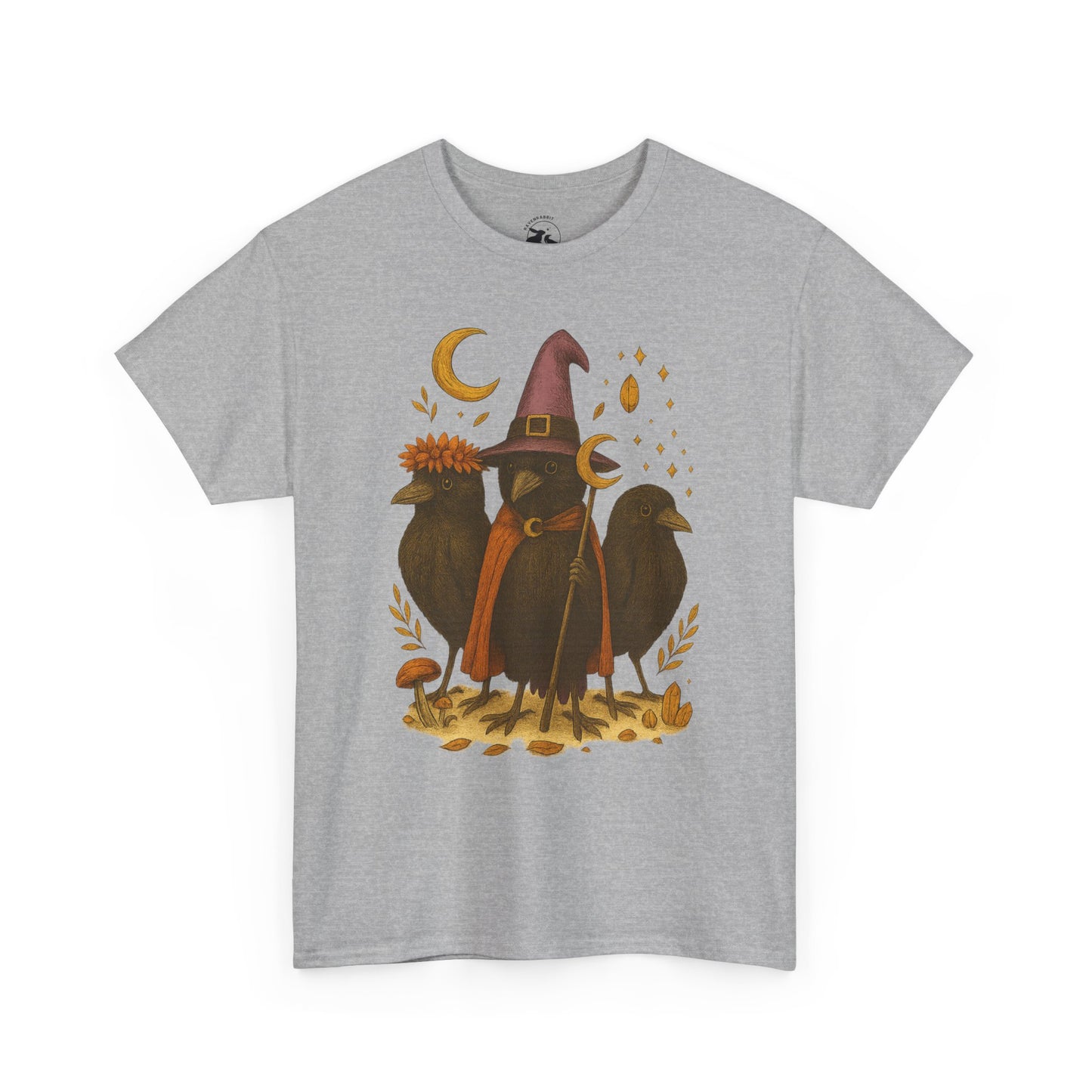 The Mystic Ravens Tee – Druid, Wizard & Oracle Edition