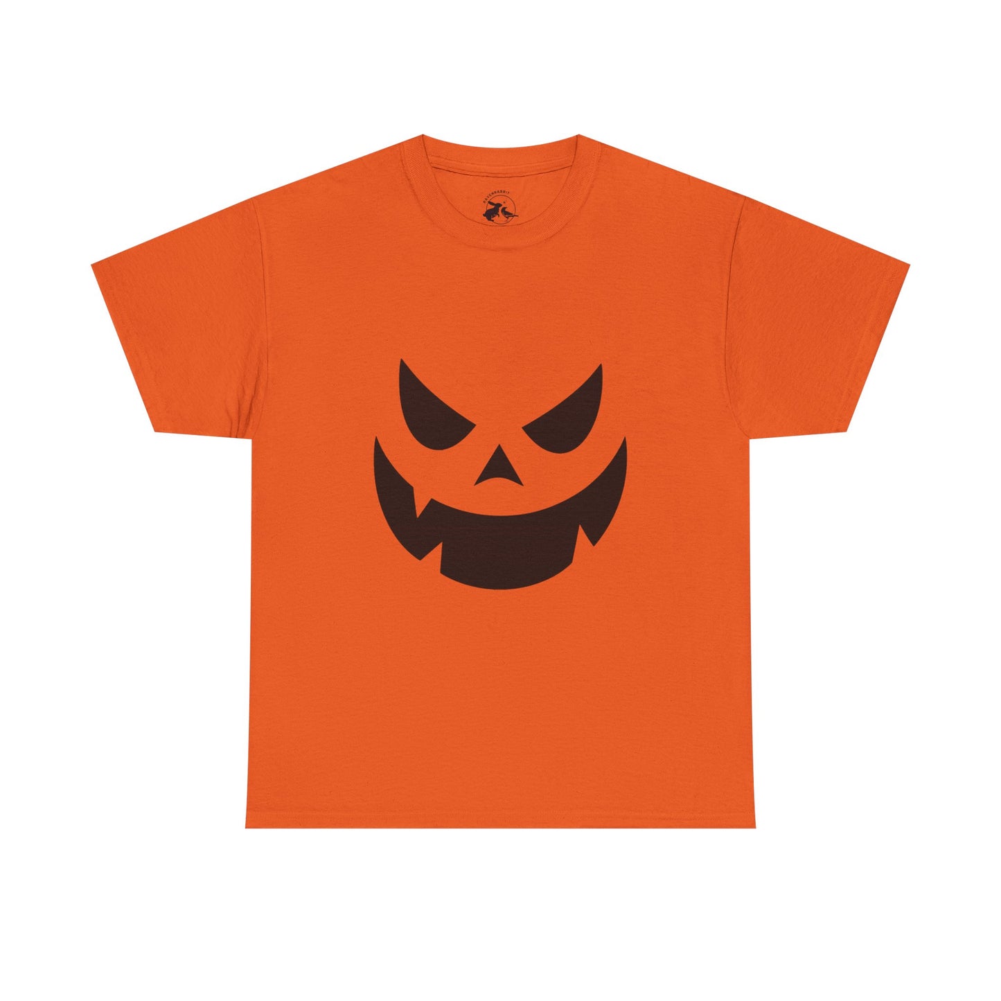 Pumpkin Scowl Tee – Fierce Halloween Graphic Shirt