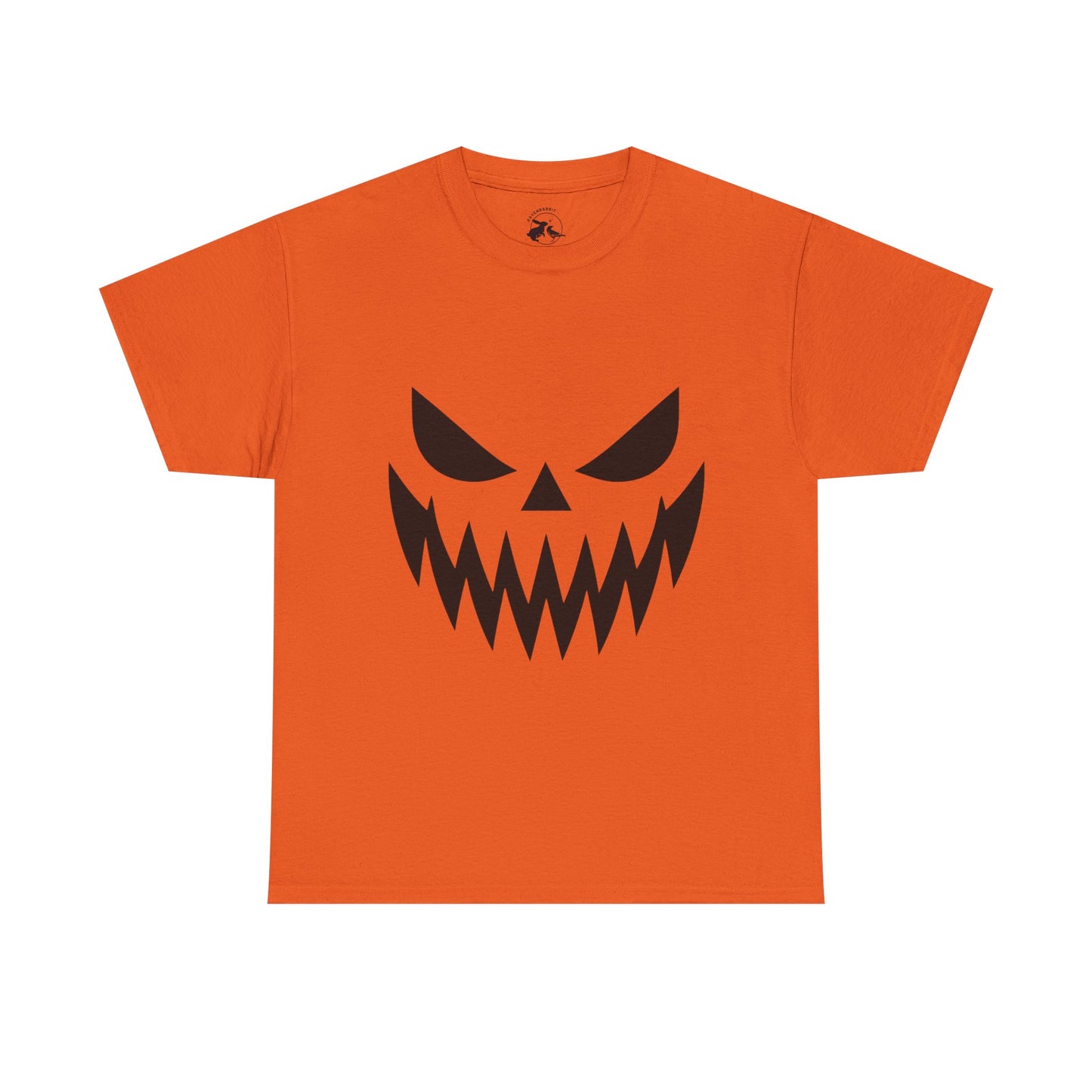 Savage Pumpkin Tee – Menacing Halloween Graphic Shirt