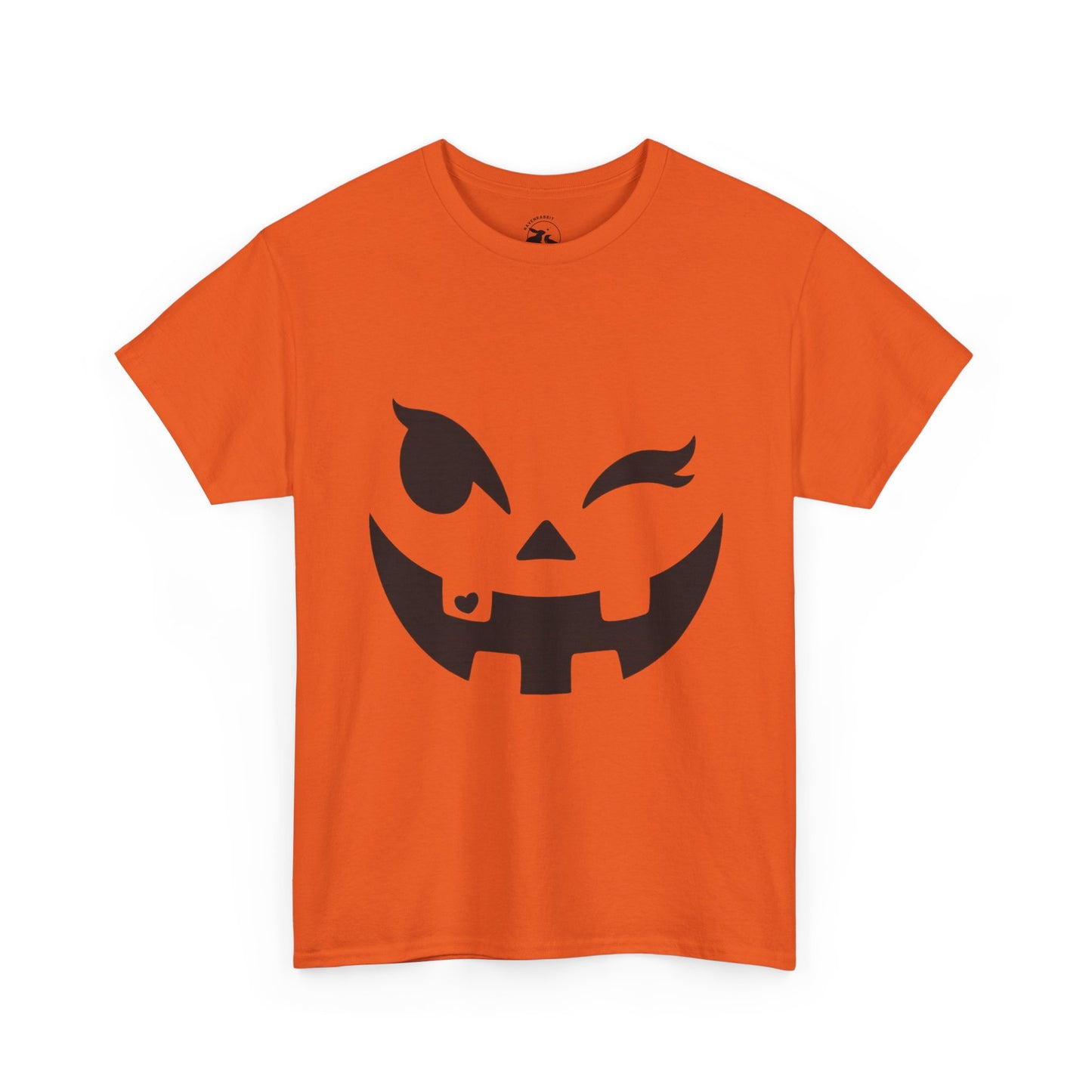 Pumpkin Sweetheart Tee – Playful Halloween Graphic Shirt