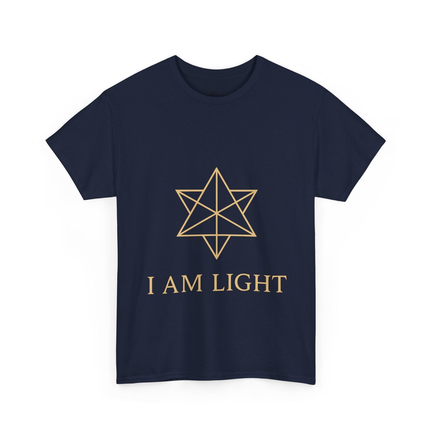 I Am Light Tee – Spiritual Affirmation Graphic Shirt for Christmas Gift