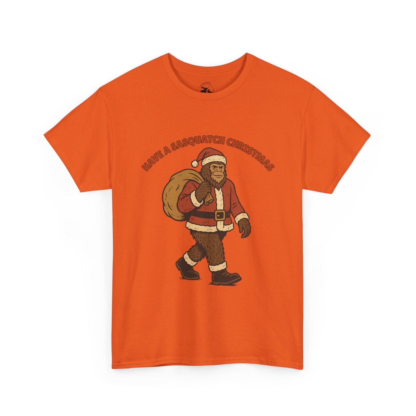 Sasquatch Christmas Tee – Festive Bigfoot Holiday Spirit Shirt