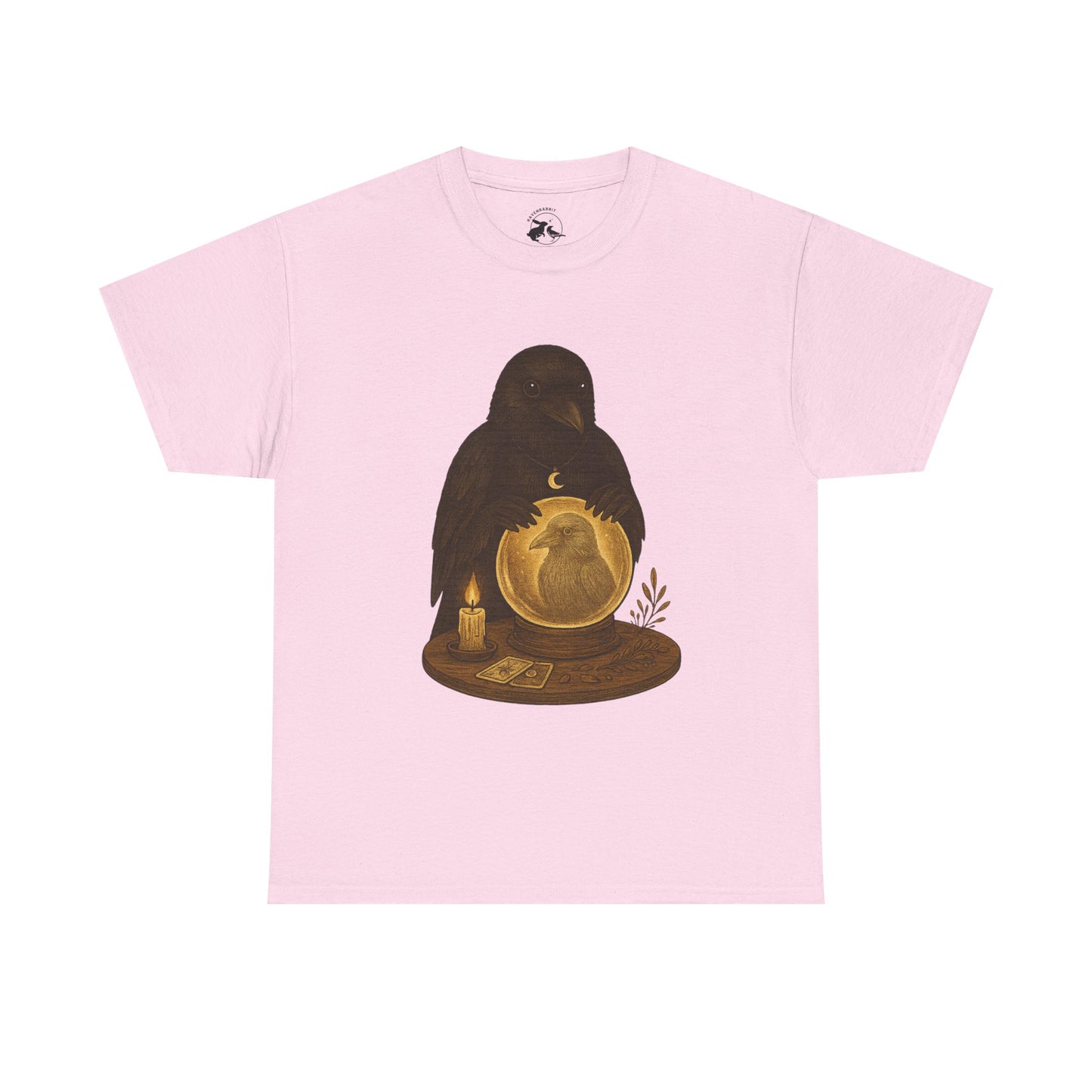 The Psychic Raven Tee – Mystical Seer of the Forest