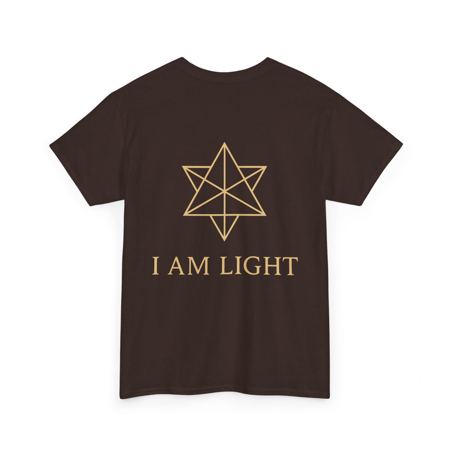 I Am Light Double-Sided Tee – Spiritual Affirmation Shirt for Christmas Gift